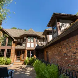 Brick lodge in Fairbanks, Alaska ideal for weddings and unique overnight stays.