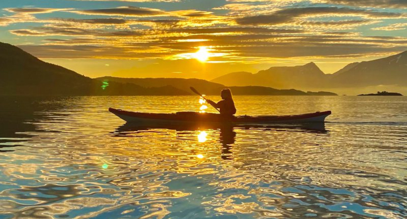 midnight kayaking